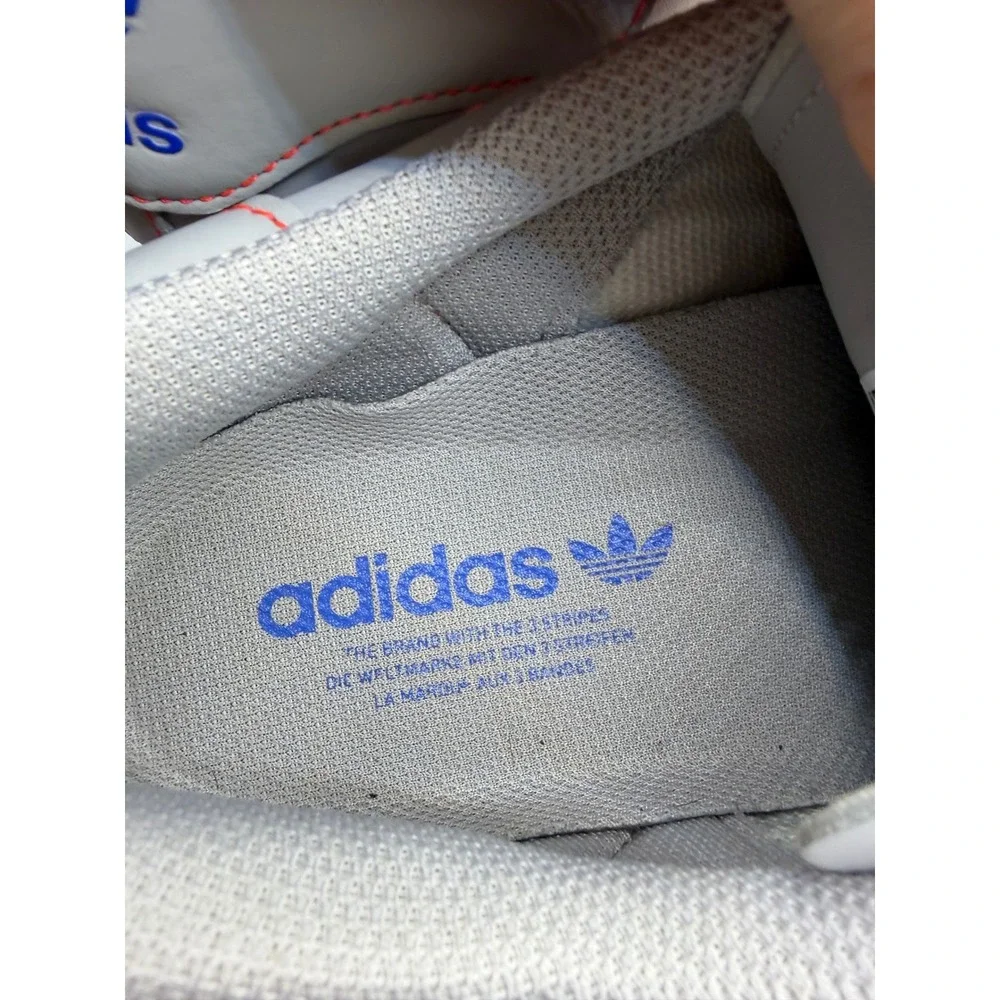 Adidas Superstar Pure‎ Tokyo Grey Orange Blue FV2834 Mens Size 8.5 Sneakers